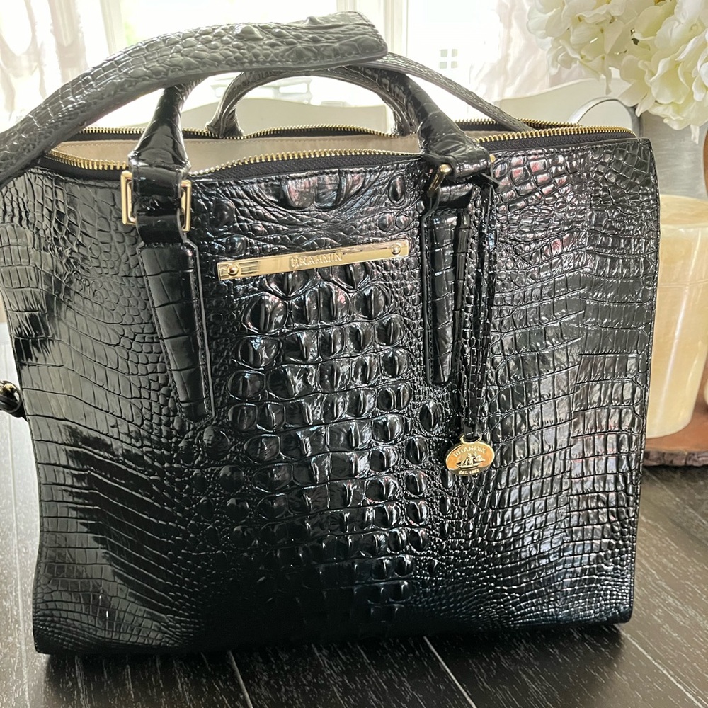Brahmin Business Tote Gently Used